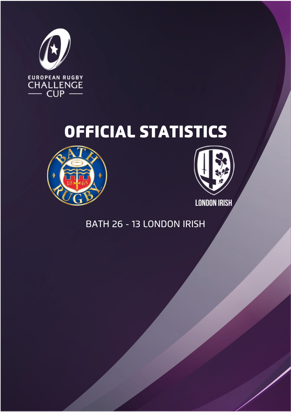 Official Match Statistics