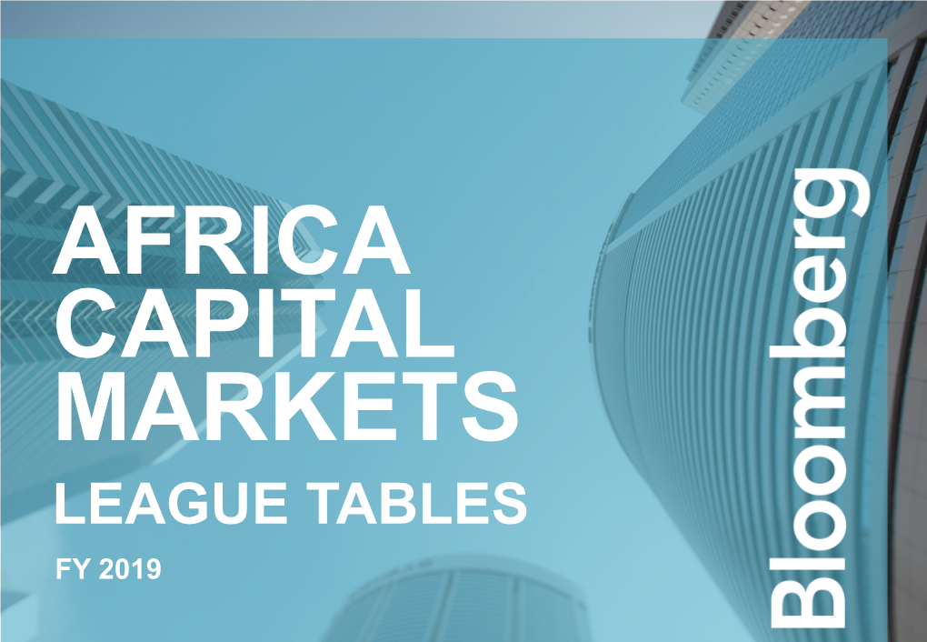 League Tables Fy 2019 Fy 2019