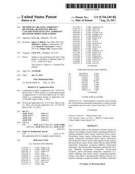 HUMUUUUUUUUUUUS009744149B2 (12 ) United States Patent (10 ) Patent No