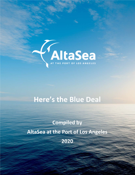 Altasea's Here's the Blue Deal