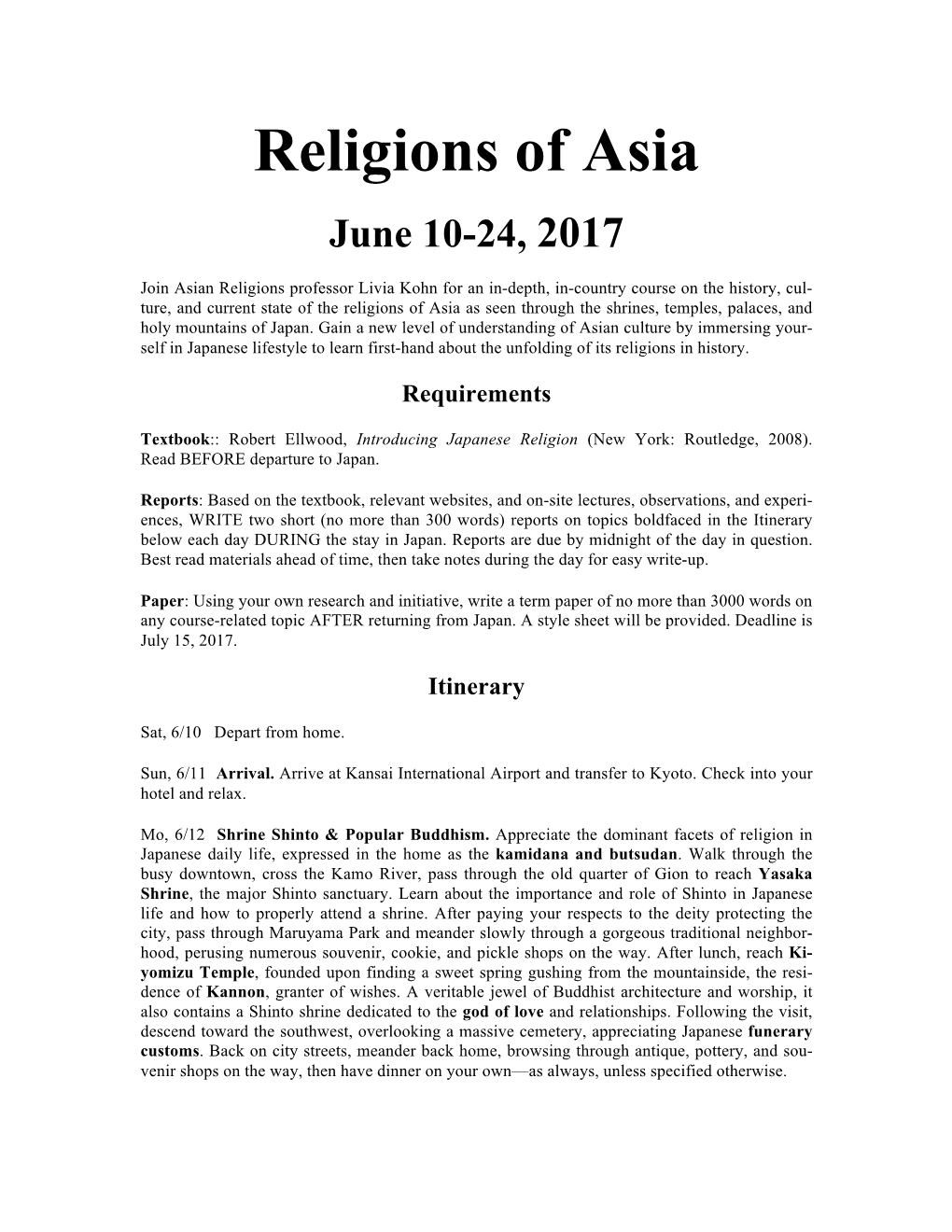 Religions of Asia