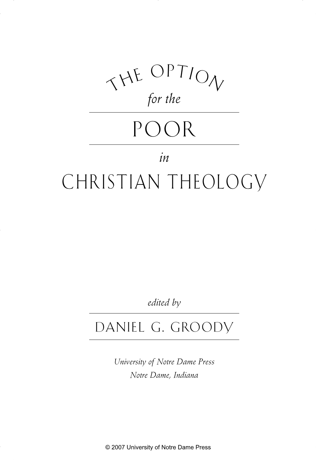 Christian Theology