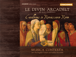Candlemas in Renaissance Rome Le Divin Arcadelt