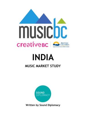 India Music Market Study