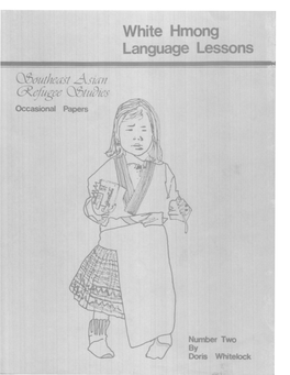 White Hmong Language Lessons