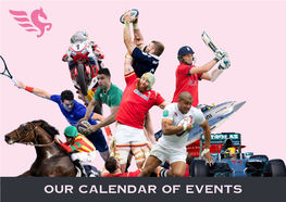 Our Calendar of Events May 2021