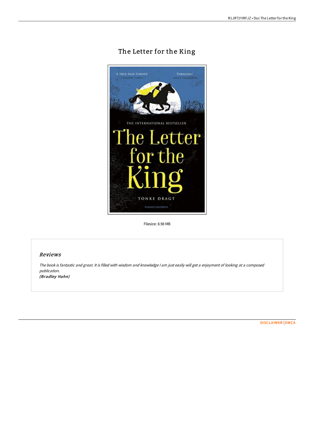 The Letter for the King