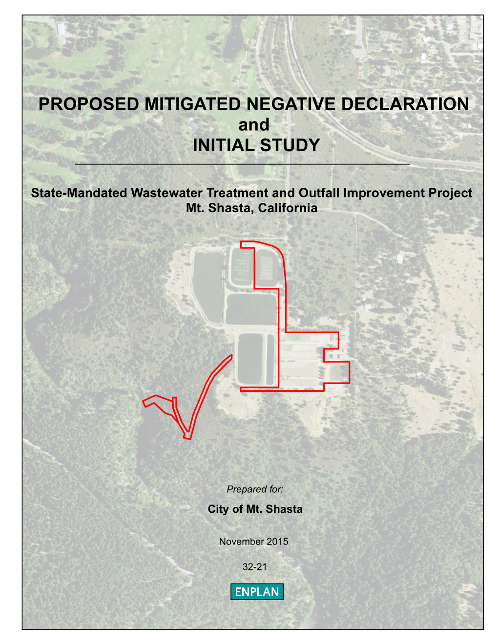 PROPOSED MITIGATED NEGATIVE DECLARATION and INITIAL STUDY