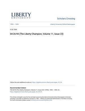 The Liberty Champion, Volume 11, Issue 23)