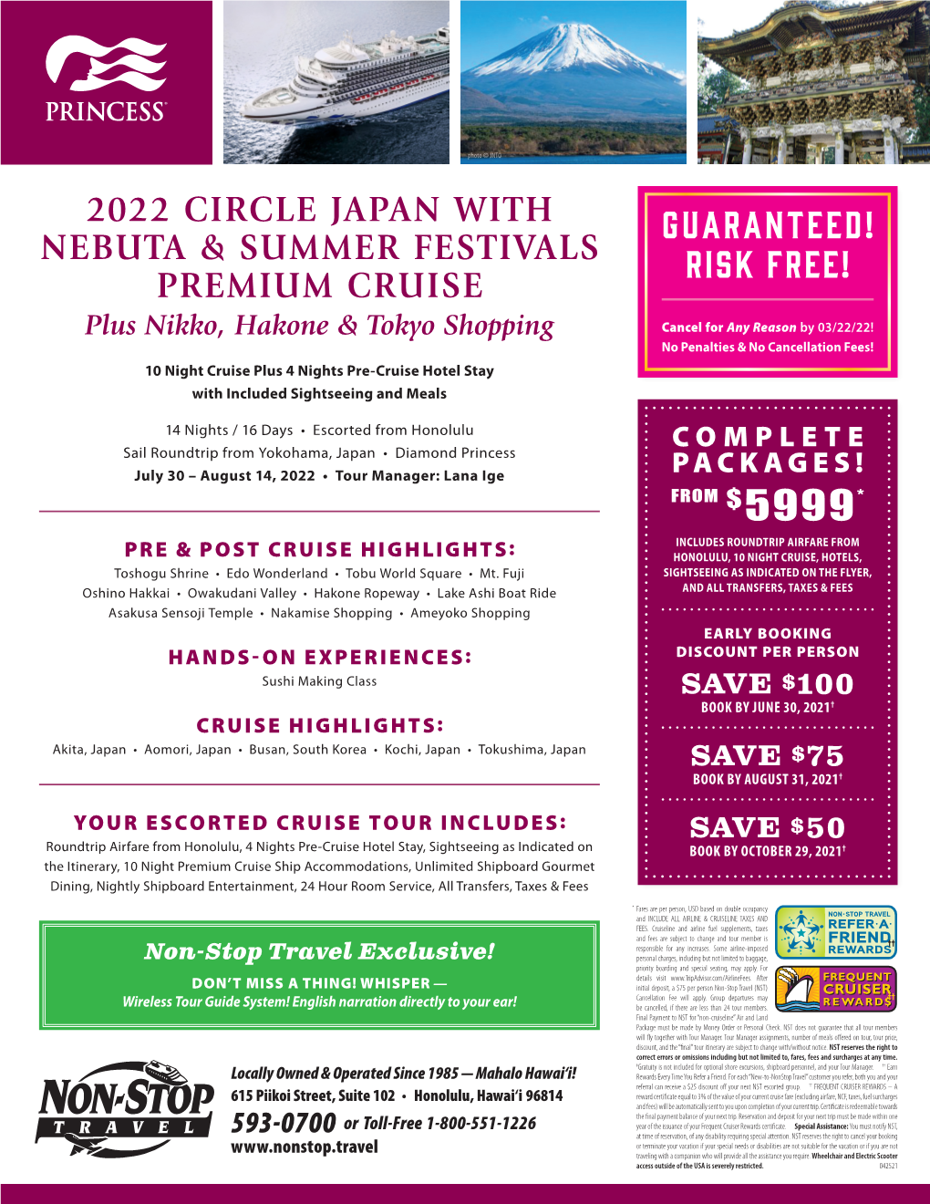 2022 Circle Japan with Nebuta & Summer Festivals Premium