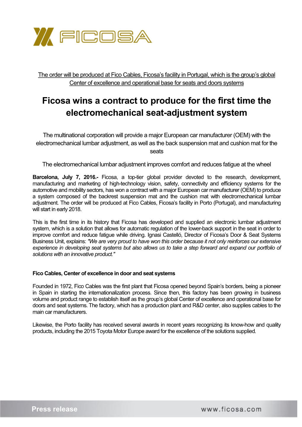 Ficosa Launches New Miniature Tmc Antenna