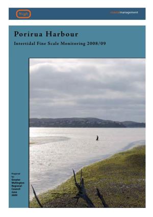 Porirua Harbour Intertidal Fine Scale Monitoring 2008/9