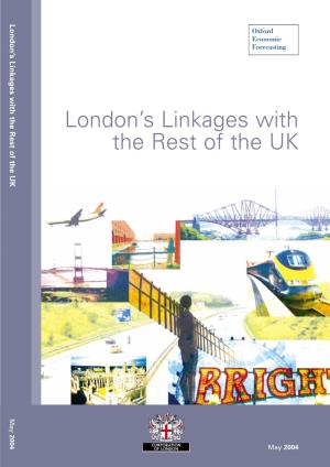London's Linkages with the Rest of the UK
