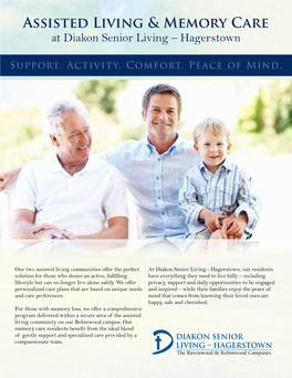 Assisted Living & Memory Care