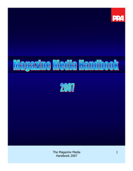 The Magazine Media Handbook 2007 1