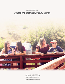 Annual Report 2019: Center for Persons with Disabilities