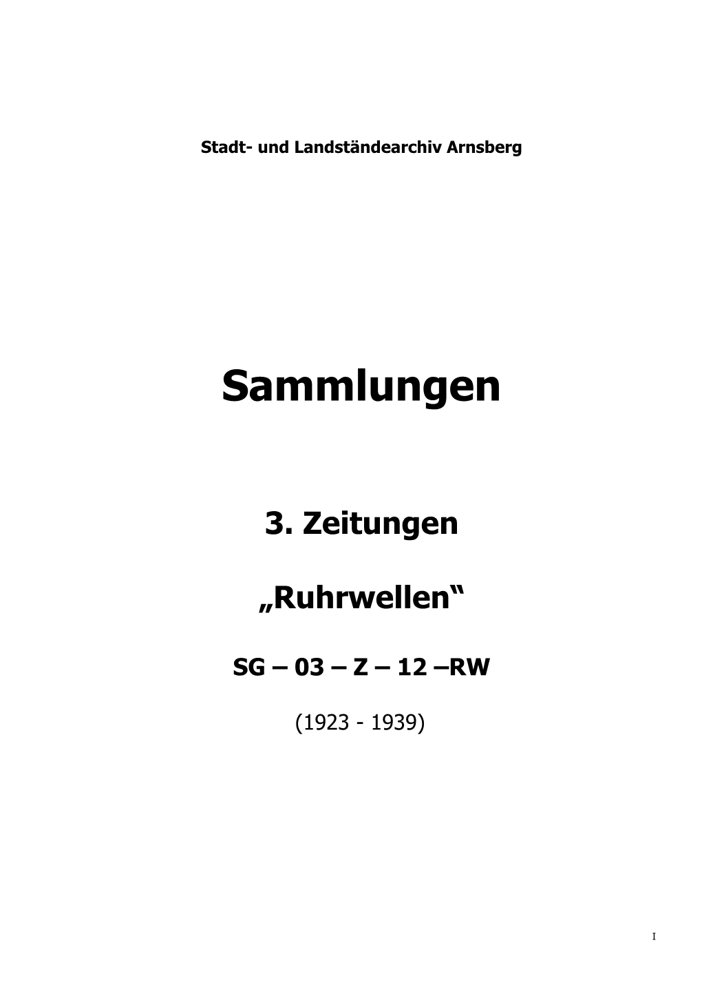 SG-03-Z-12-RW Ruhrwellen