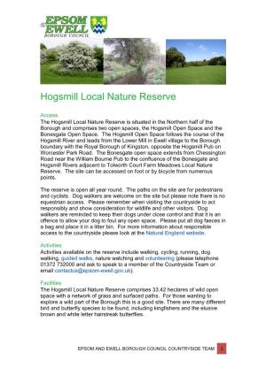 Hogsmill Local Nature Reserve
