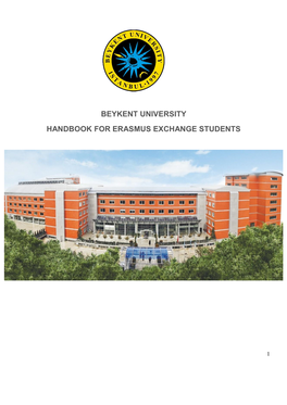 Beykent University Handbook for Erasmus Exchange Students