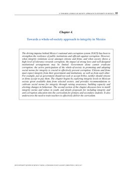 Chapter 4. Towards a Whole-Of-Society Approach To