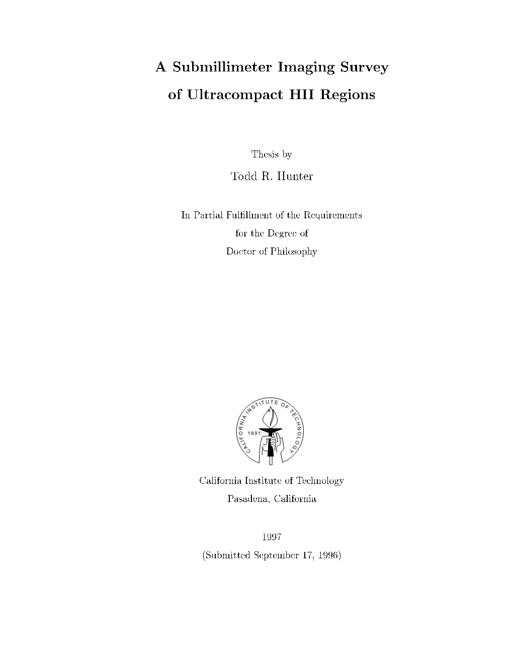 A Submillimeter Imaging Survey of Ultracompact HII Regions