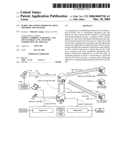 (12) Patent Application Publication (10) Pub. No.: US 2006/0069730 A1 Azuma (43) Pub