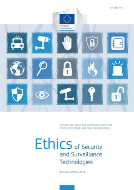 Ethics of Security and Surveillance Technologies