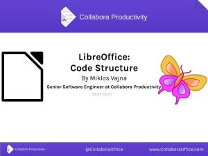 Code Structure by Miklos Vajna Senior Software Engineer at Collabora Productivity 2017-10-11