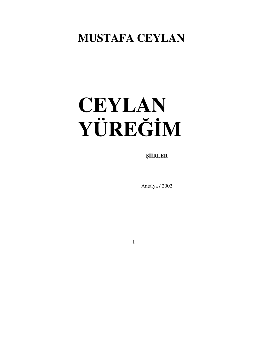 Ceylan Yüreğim