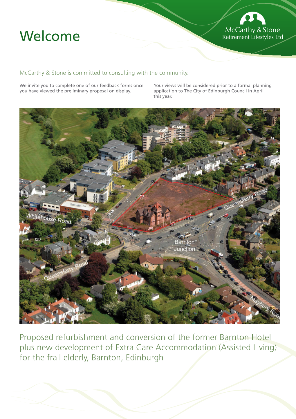 Proposed Refurbishment and Conversion of the Former Barnton