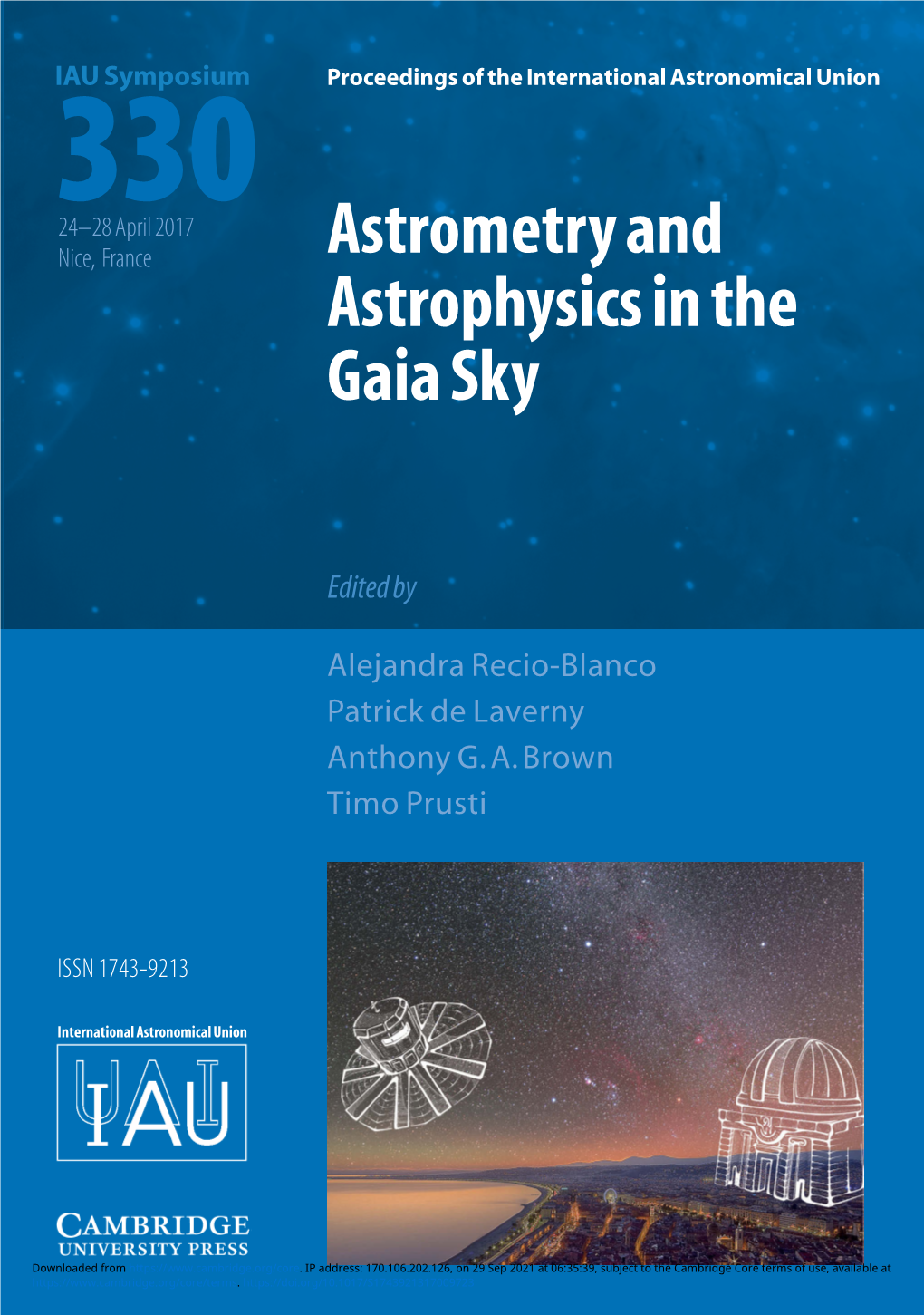Astrometry and Astrophysics in the Gaia Sky Iau Symposium 330
