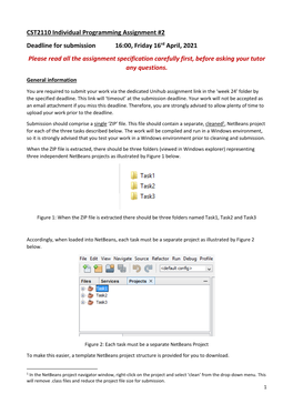 CST2110 Individual Programming Assignment #2 Deadline For