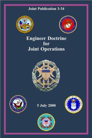 JP 3-34, "Engineer Doctrine for Joint Operations"