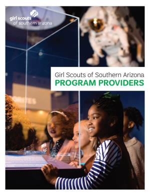 Program Provider Guide