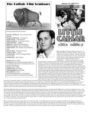 LITTLE CAESAR (1930, 80 Minutes)
