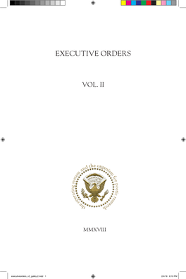 Executive Orders