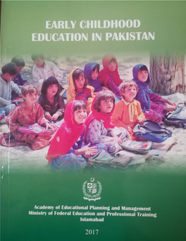 Early Childhood Education in Pakistan 2017