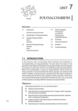 Polysaccharides