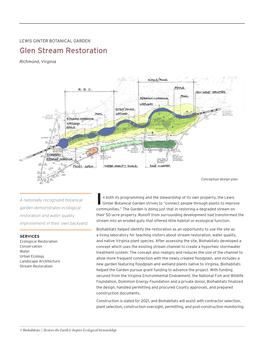 Glen Stream Restoration