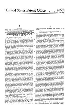 United States Patent Office Patented July 11, 1967