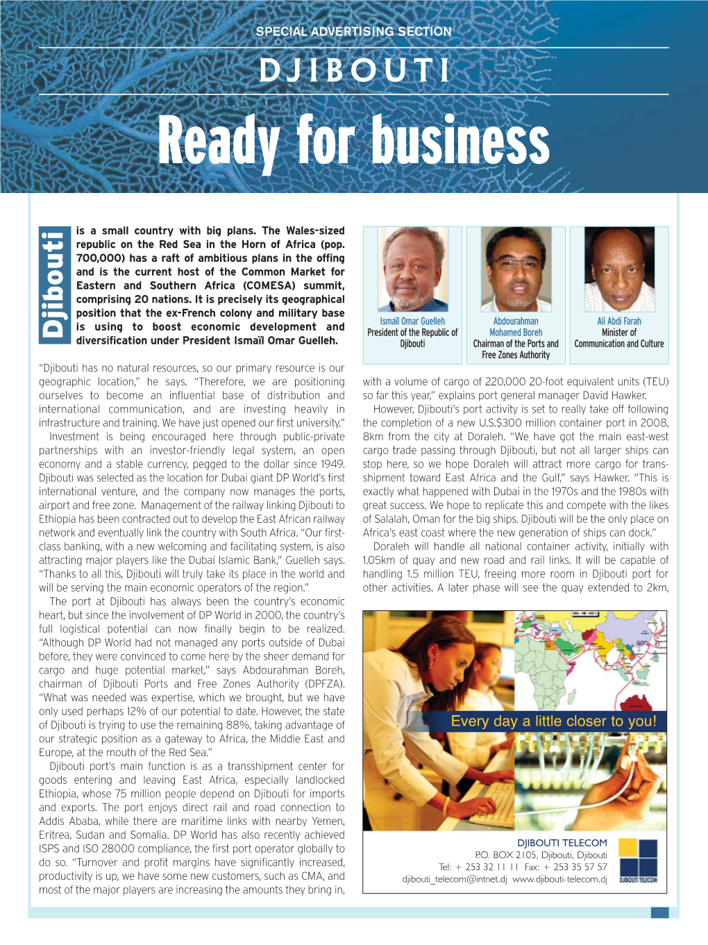 Djibouti: Ready for Business