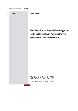 The Situation of Financial Intelligence Units in Central and Eastern