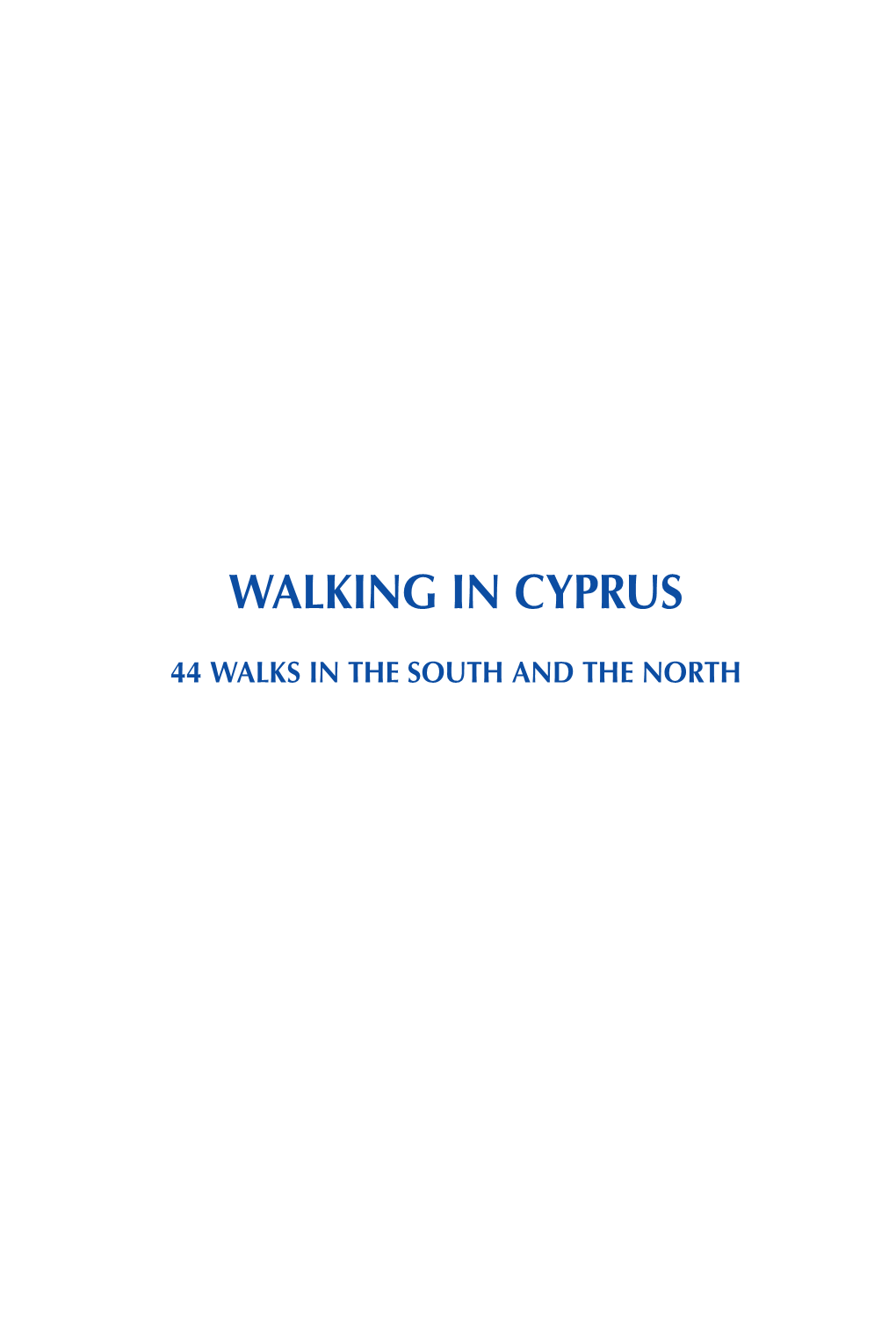 Walking in Cyprus