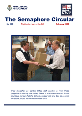 The Semaphore Circular No 666 the Beating Heart of the RNA February 2017