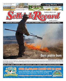 LE Selkirk Record 042519.Indd