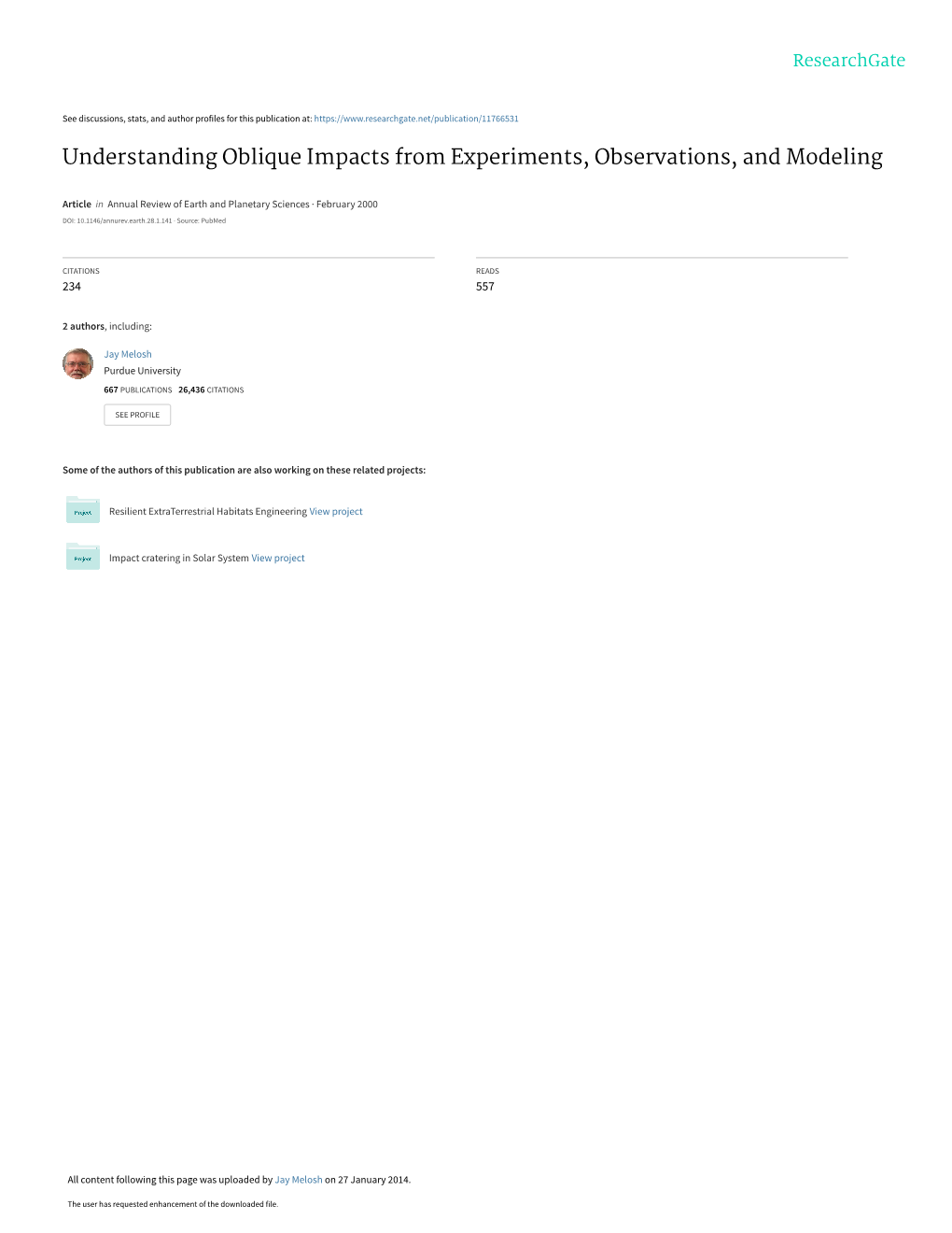 Understanding Oblique Impacts from Experiments, Observations, and Modeling