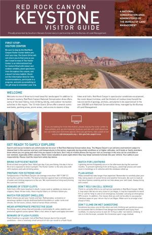 Red Rock Canyon Visitor Guide