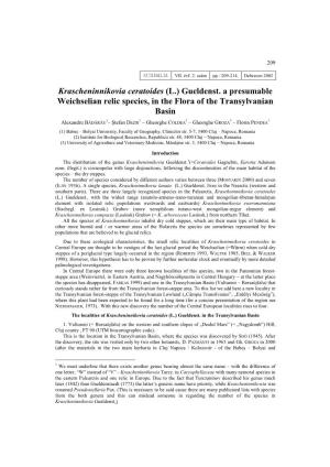 Krascheninnikovia Ceratoides -..:::: Kitaibelia