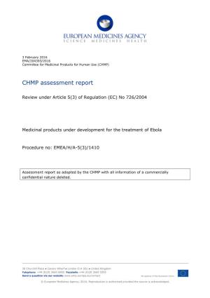 CHMP Assessment Report
