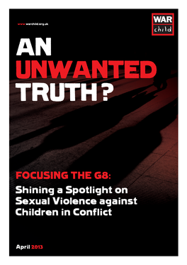 Shining a Spotlight on Sexual Violence Against Children in Conflict